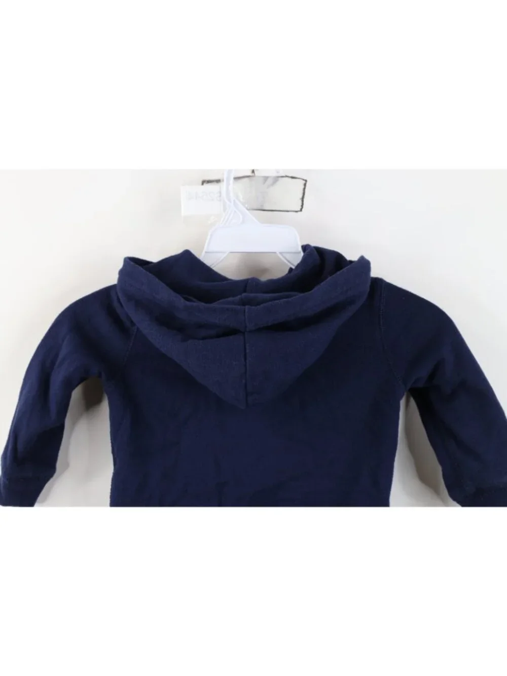 Vintage Ralph Lauren Baby Boys Girls 18M Polo Bear Full Zip Hoodie Sweatshirt